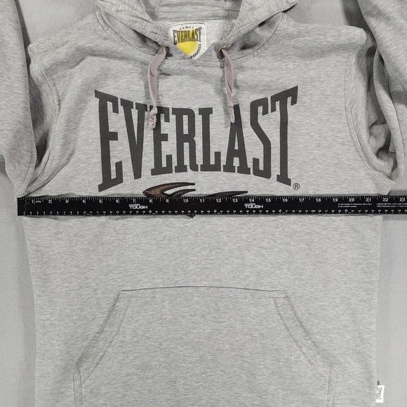 Everlast Pullover Hoodie – Heather Gray – Size L – Boxing Athletic Streetwear - Picture 4 of 8